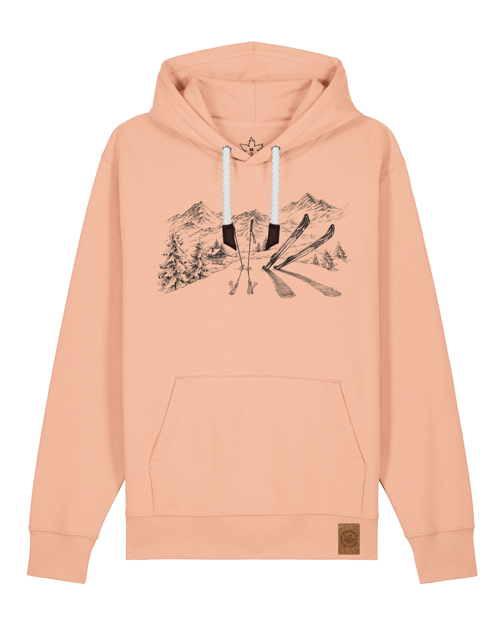 bio-unisex-medium fit-hoodie-winterland-stsu177-agyptische keramik-weiße kordel-front