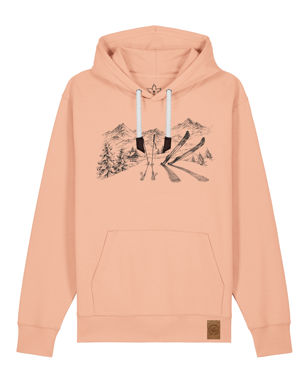 bio-unisex-medium fit-hoodie-winterland-stsu177-agyptische keramik-weiße kordel-front