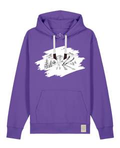 bio-unisex-medium fit-hoodie-winterland-stsu177-blaukraut-weiße kordel-front