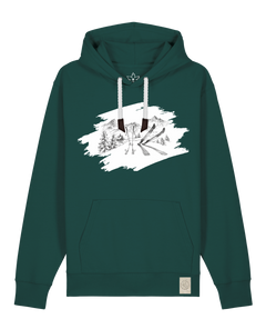 bio-unisex-medium fit-hoodie-winterland-stsu177-spirulina-weiße kordel-front