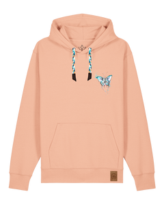 bio-unisex-medium fit-hoodie-witchout words (backprint)-stsu177-agyptische keramik-blaue kordel-front