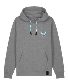 bio-unisex-medium fit-hoodie-witchout words (backprint)-stsu177-opossum-blaue kordel-front