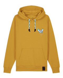 bio-unisex-medium fit-hoodie-witchout words (backprint)-stsu177-senf-blaue kordel-front