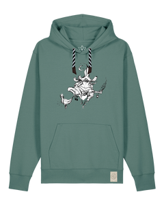 bio-unisex-medium fit-hoodie-zauberfrosch-stsu177-blautanne-sw kordel-front