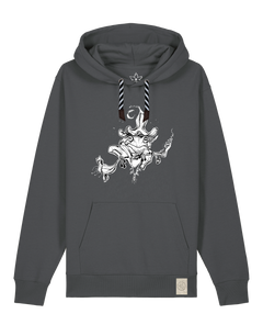 bio-unisex-medium fit-hoodie-zauberfrosch-stsu177-eisen-sw kordel-front