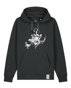 bio-unisex-medium fit-hoodie-zauberfrosch-stsu177-elephant-sw kordel-front