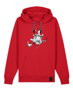 bio-unisex-medium fit-hoodie-zauberfrosch-stsu177-erdbeere-sw kordel-front