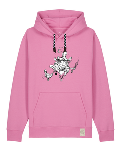 bio-unisex-medium fit-hoodie-zauberfrosch-stsu177-kaugummi-sw kordel-front