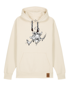 bio-unisex-medium fit-hoodie-zauberfrosch-stsu177-natur-sw kordel-front