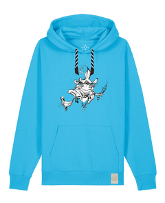 bio-unisex-medium fit-hoodie-zauberfrosch-stsu177-wasserblau-sw kordel-front