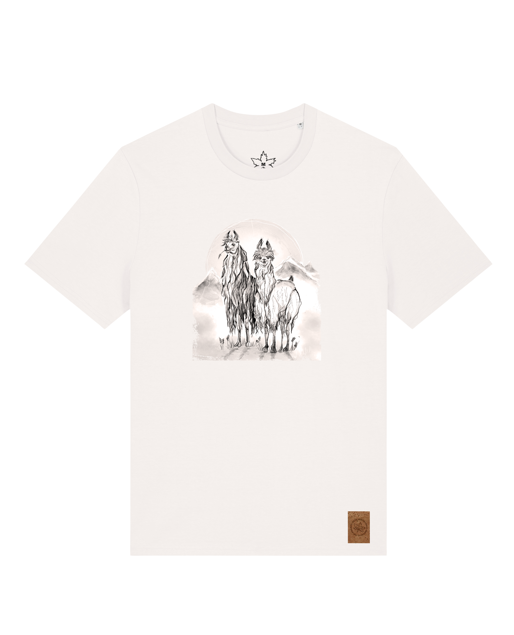 bio-unisex-medium fit-tshirt-alpaka-sttu169-bio ei-front