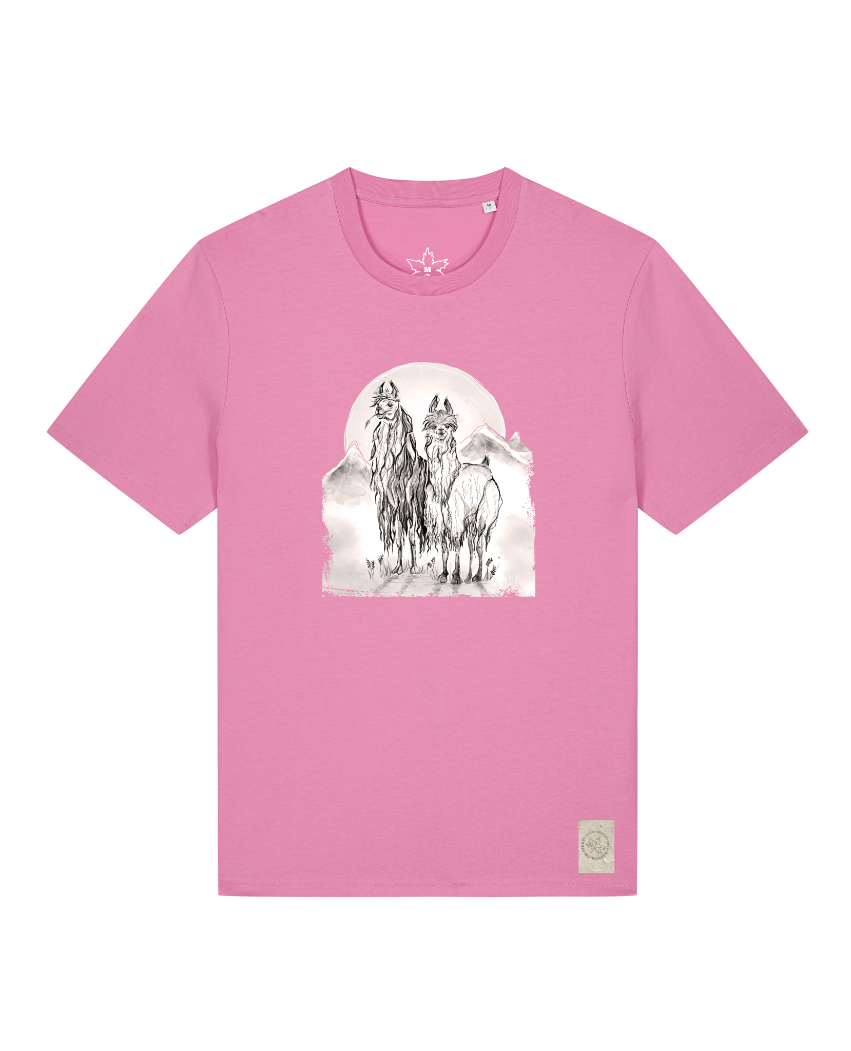bio-unisex-medium fit-tshirt-alpaka-sttu169-kaugummi-front