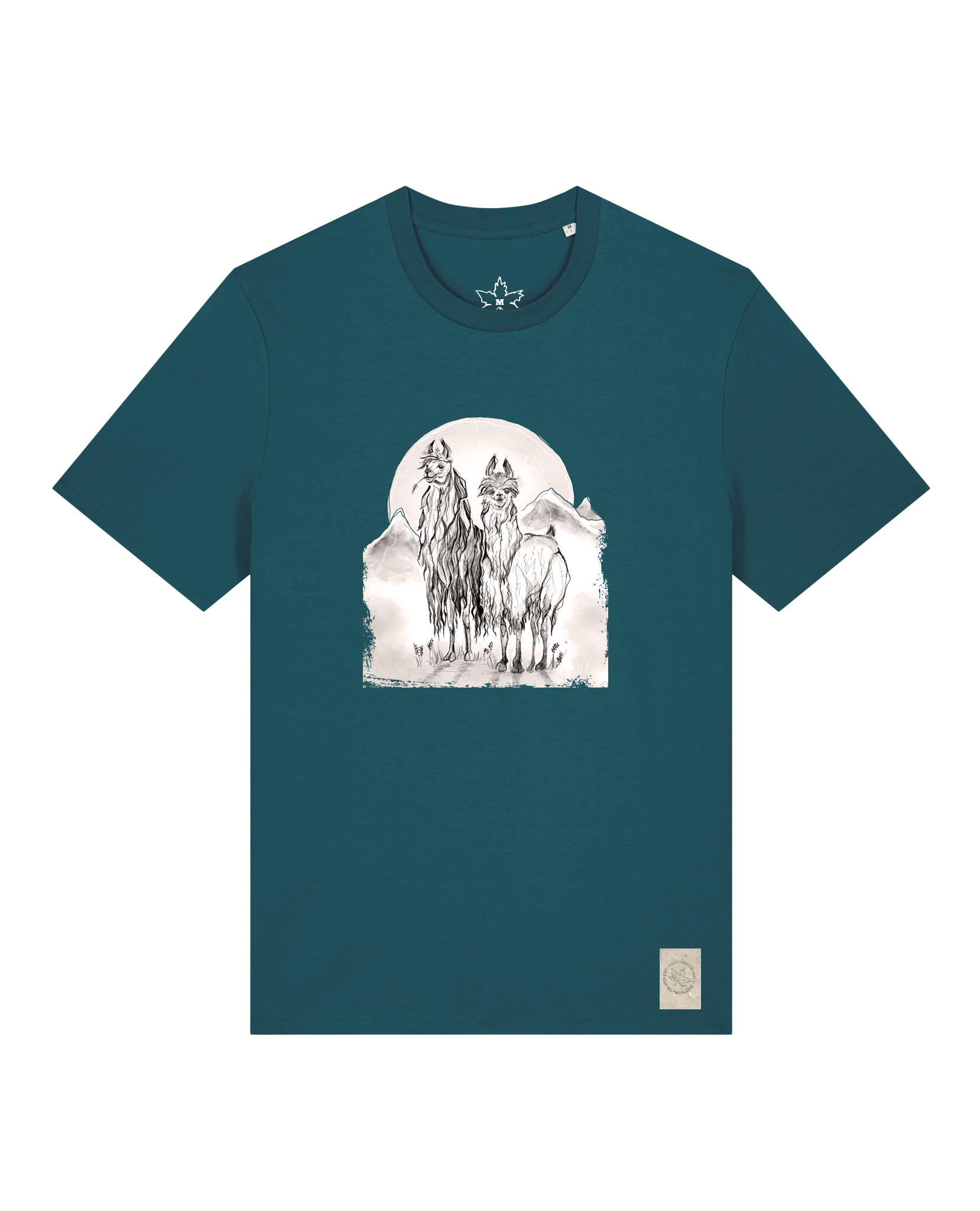 bio-unisex-medium fit-tshirt-alpaka-sttu169-nordmanntanne-front