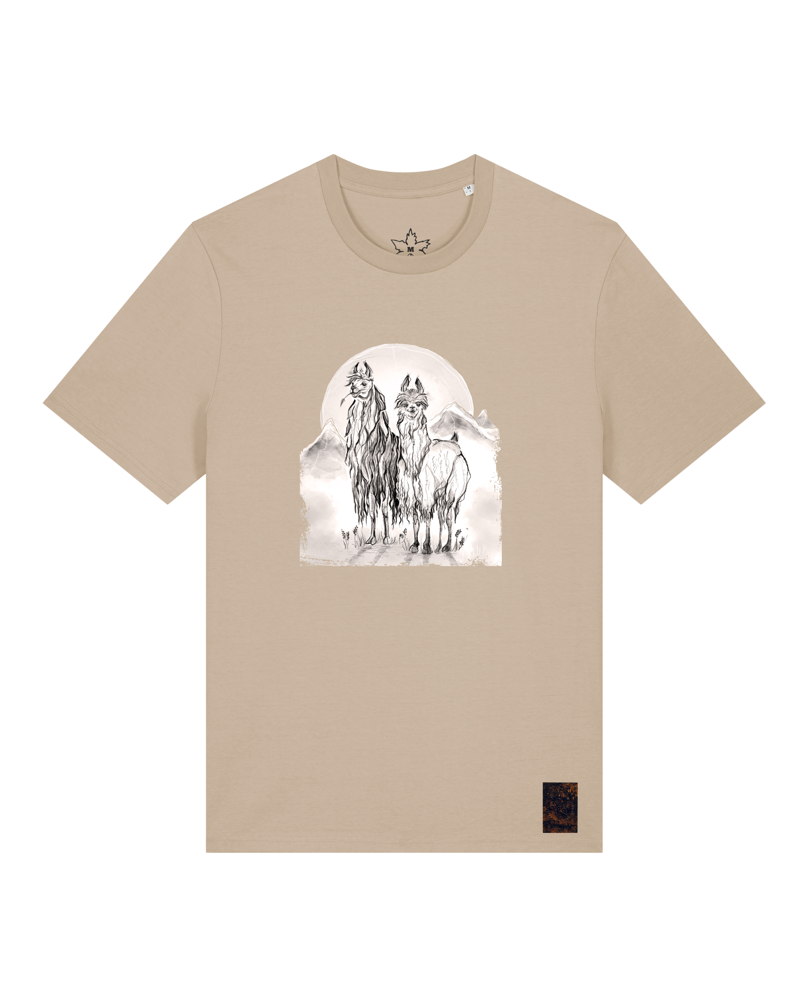 bio-unisex-medium fit-tshirt-alpaka-sttu169-treibsand-front