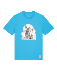bio-unisex-medium fit-tshirt-alpaka-sttu169-wasserblau-front