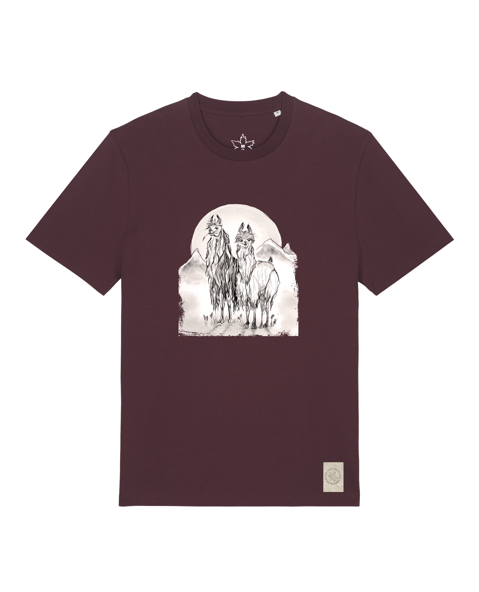 bio-unisex-medium fit-tshirt-alpaka-sttu169-zartbitter-front