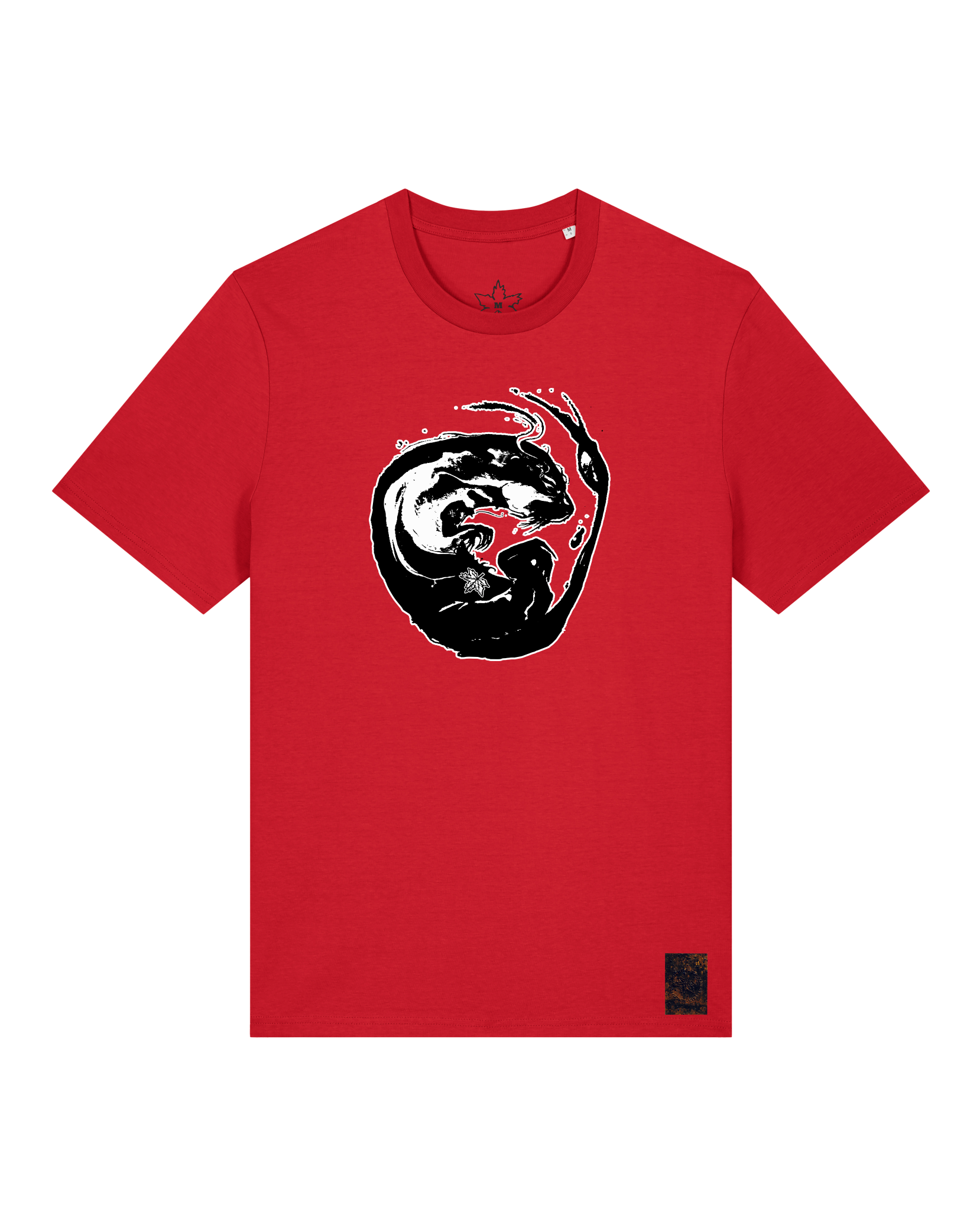 bio-unisex-medium fit-tshirt-alpha otter-sttu169-erdbeere-front