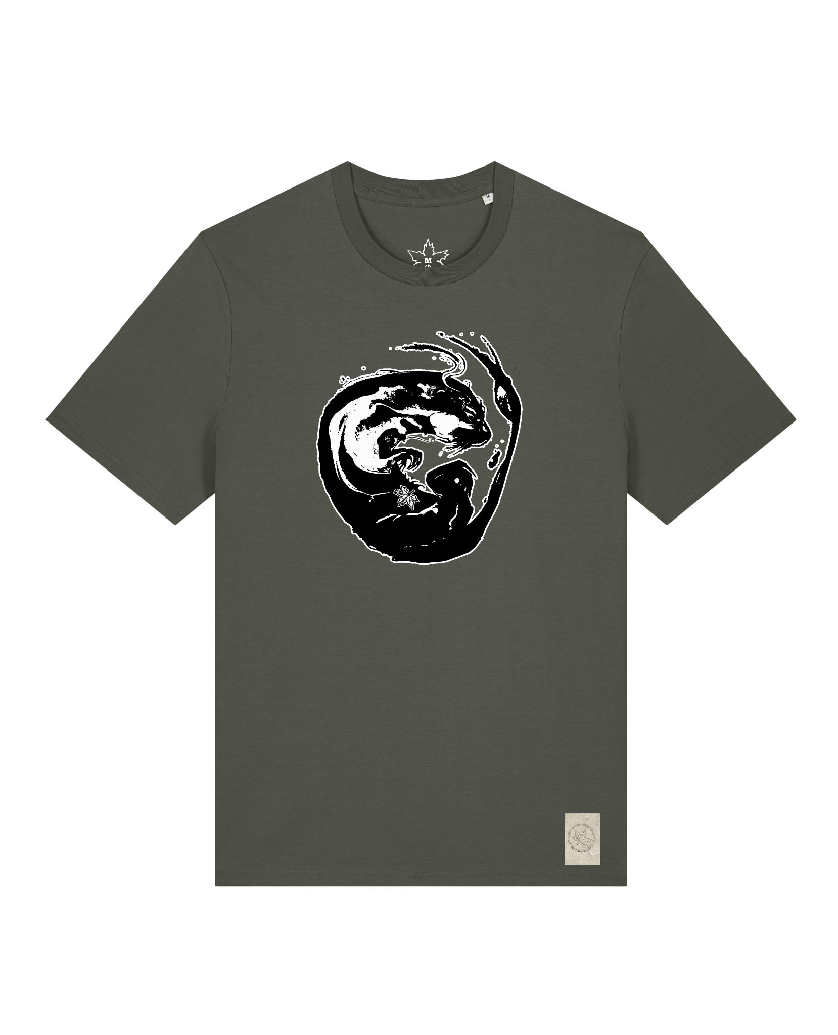 bio-unisex-medium fit-tshirt-alpha otter-sttu169-grunkohl-front