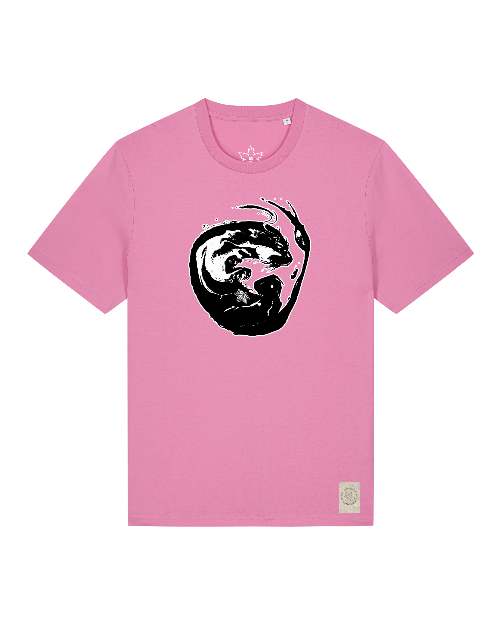 bio-unisex-medium fit-tshirt-alpha otter-sttu169-kaugummi-front