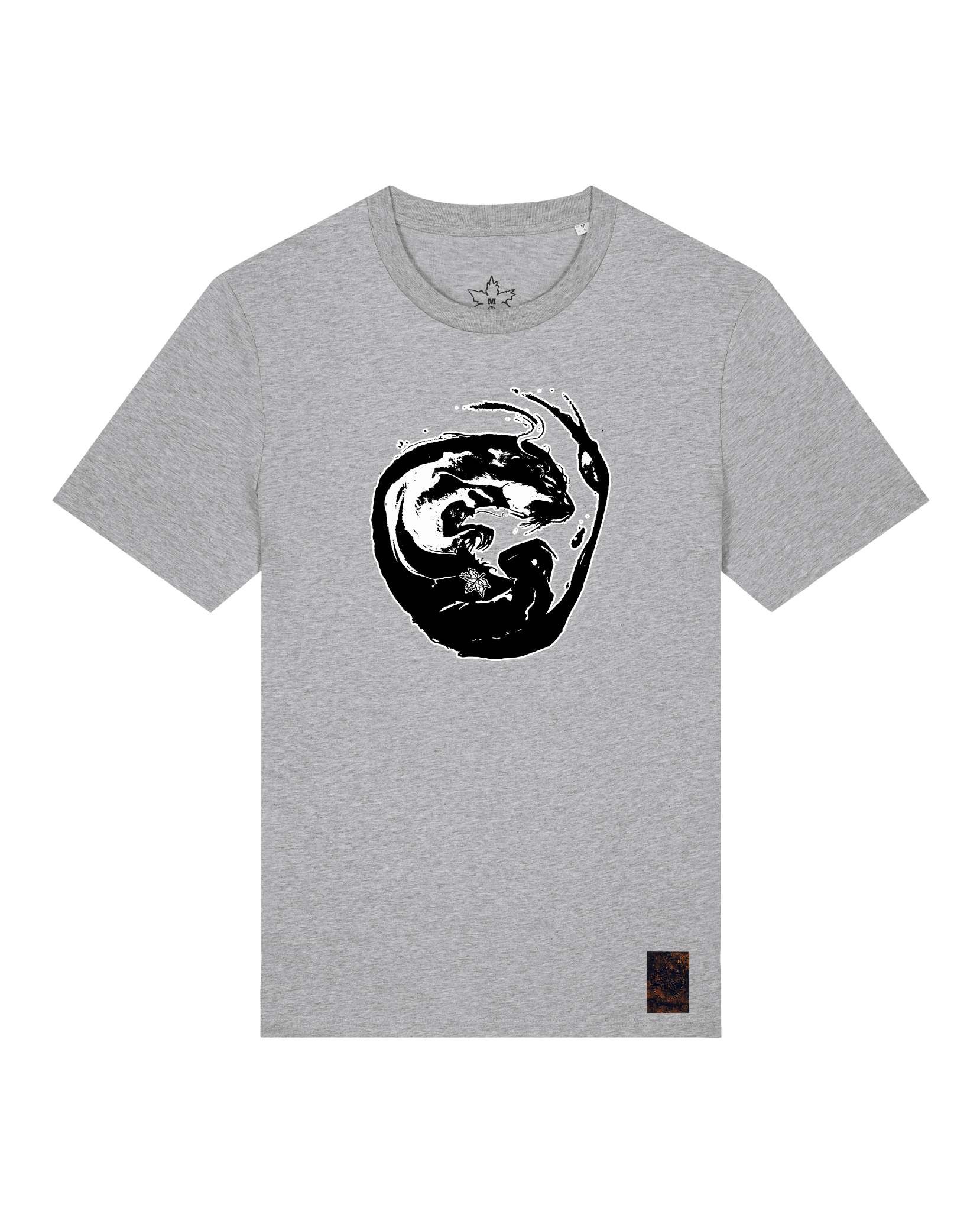 bio-unisex-medium fit-tshirt-alpha otter-sttu169-mausgrau-front