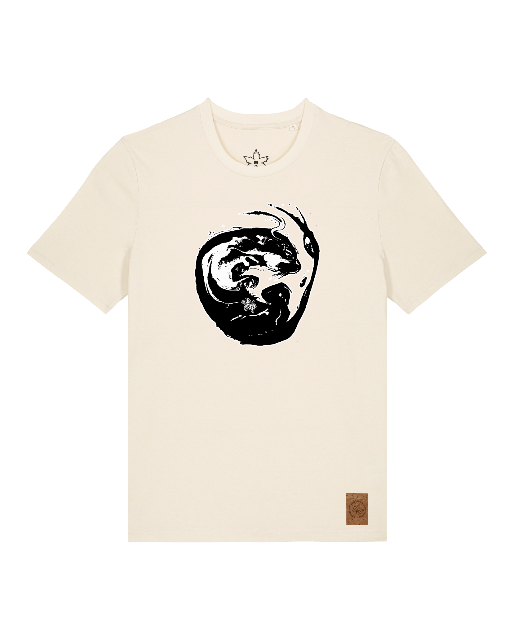 bio-unisex-medium fit-tshirt-alpha otter-sttu169-natur-front