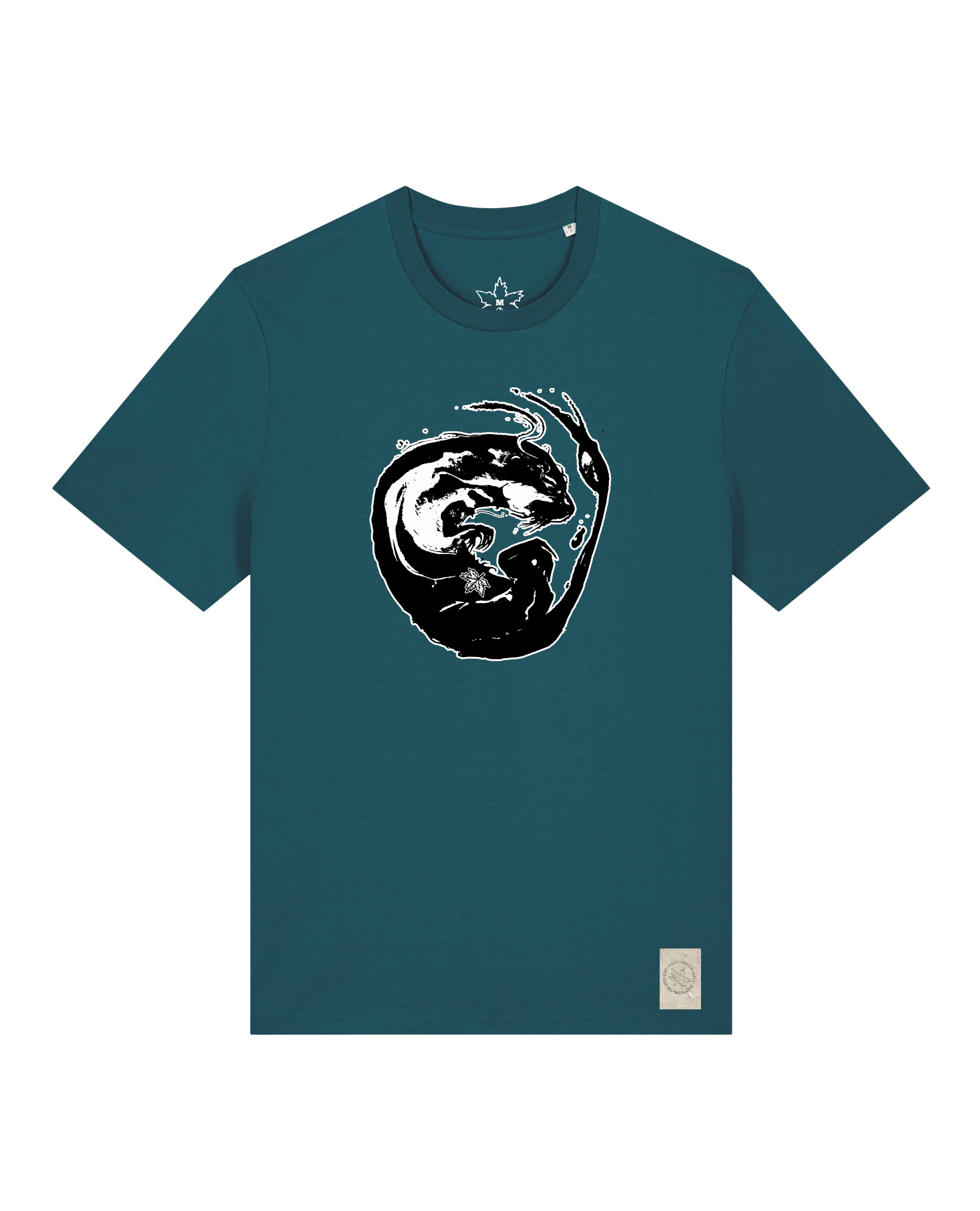 bio-unisex-medium fit-tshirt-alpha otter-sttu169-nordmanntanne-front