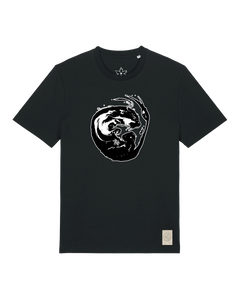 bio-unisex-medium fit-tshirt-alpha otter-sttu169-schwarz-front