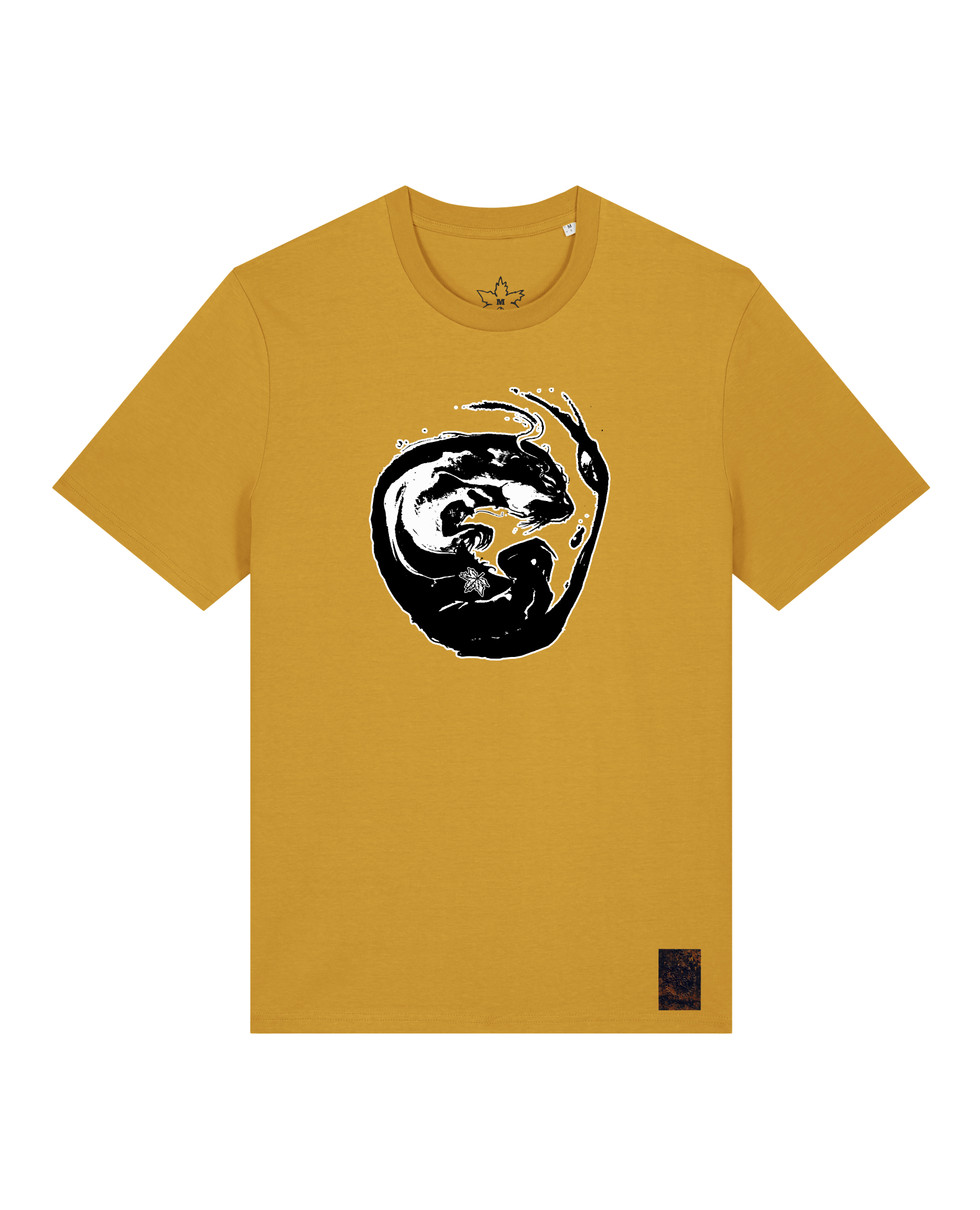 bio-unisex-medium fit-tshirt-alpha otter-sttu169-senf-front