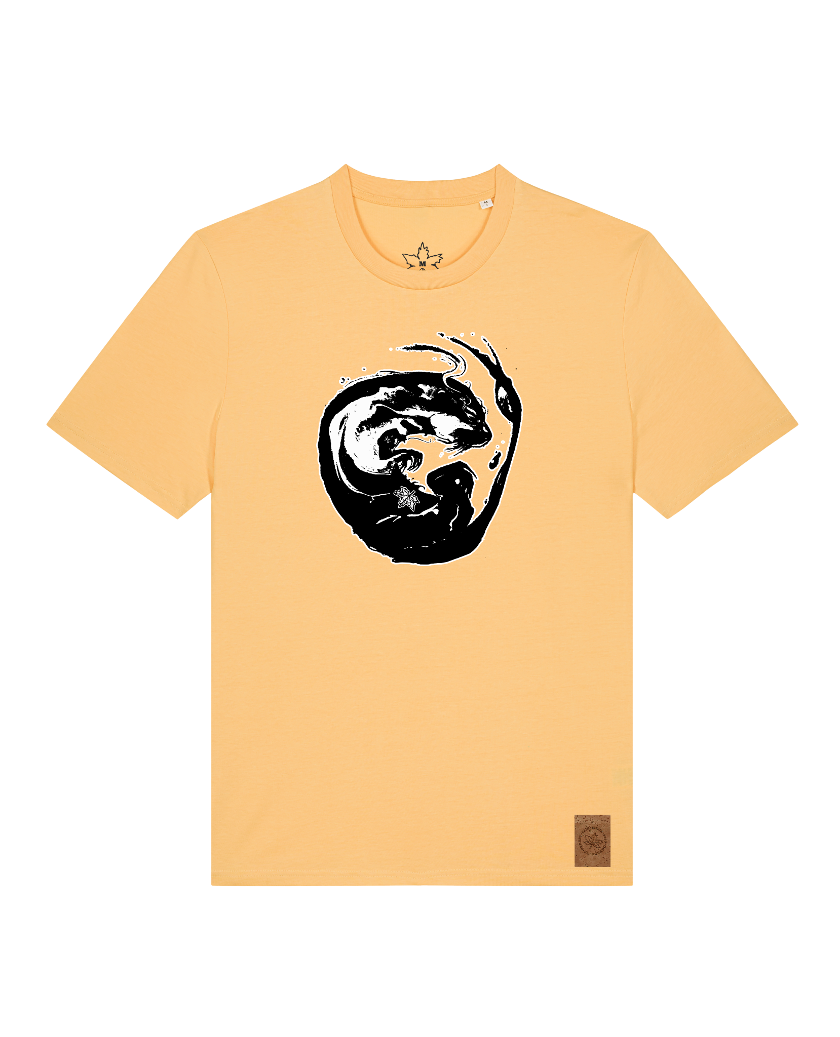 bio-unisex-medium fit-tshirt-alpha otter-sttu169-senfkorn-front