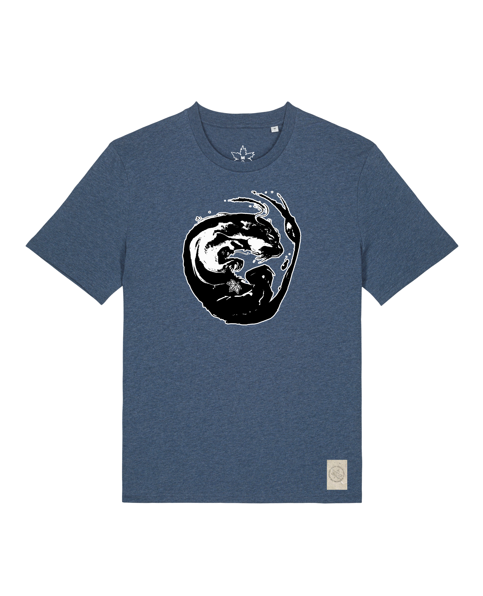 bio-unisex-medium fit-tshirt-alpha otter-sttu169-walblau-front