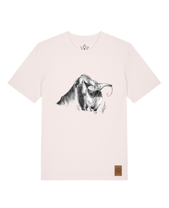bio-unisex-medium fit-tshirt-ameisenbär-sttu169-baumwollblute-front