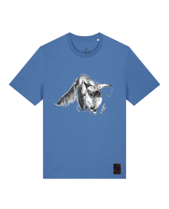 bio-unisex-medium fit-tshirt-ameisenbär-sttu169-hortensie-front