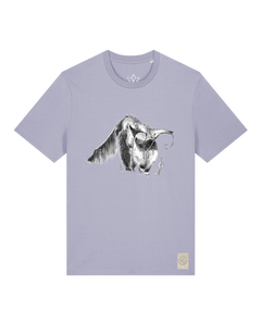 bio-unisex-medium fit-tshirt-ameisenbär-sttu169-lavender-front