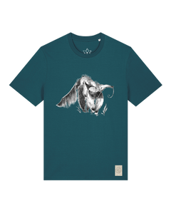 bio-unisex-medium fit-tshirt-ameisenbär-sttu169-nordmanntanne-front