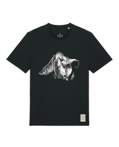 bio-unisex-medium fit-tshirt-ameisenbär-sttu169-schwarz-front