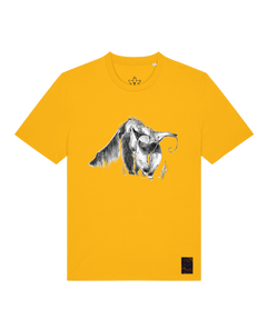 bio-unisex-medium fit-tshirt-ameisenbär-sttu169-sonnenblume-front