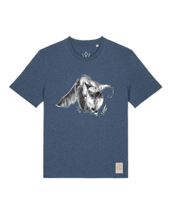 bio-unisex-medium fit-tshirt-ameisenbär-sttu169-walblau-front