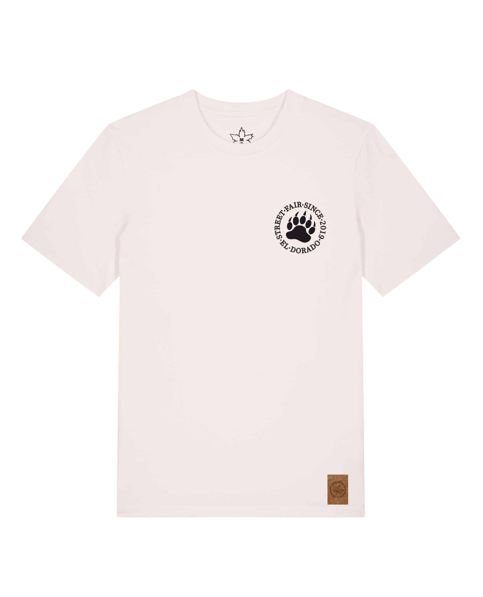 bio-unisex-medium fit-tshirt-arkadien's friend (backprint)-sttu169-baumwollblute-front