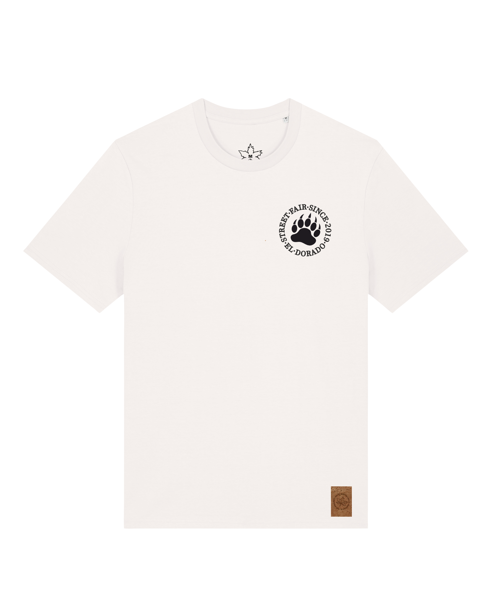 bio-unisex-medium fit-tshirt-arkadien's friend (backprint)-sttu169-bio ei-front