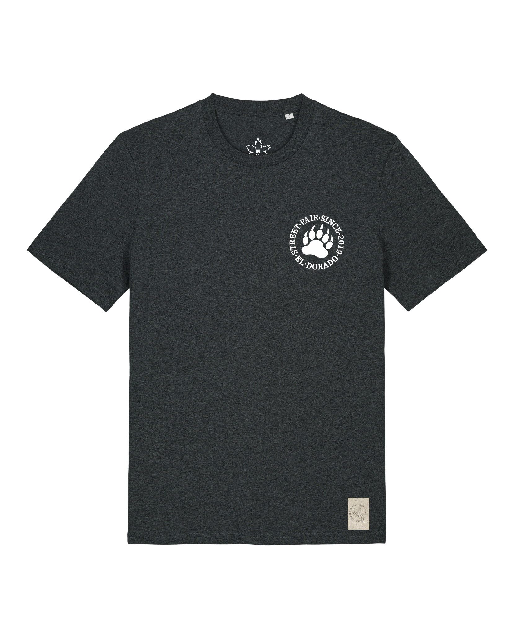 bio-unisex-medium fit-tshirt-arkadien's friend (backprint)-sttu169-elephant-front