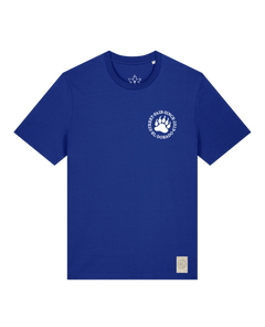 bio-unisex-medium fit-tshirt-arkadien's friend (backprint)-sttu169-kornblume-front