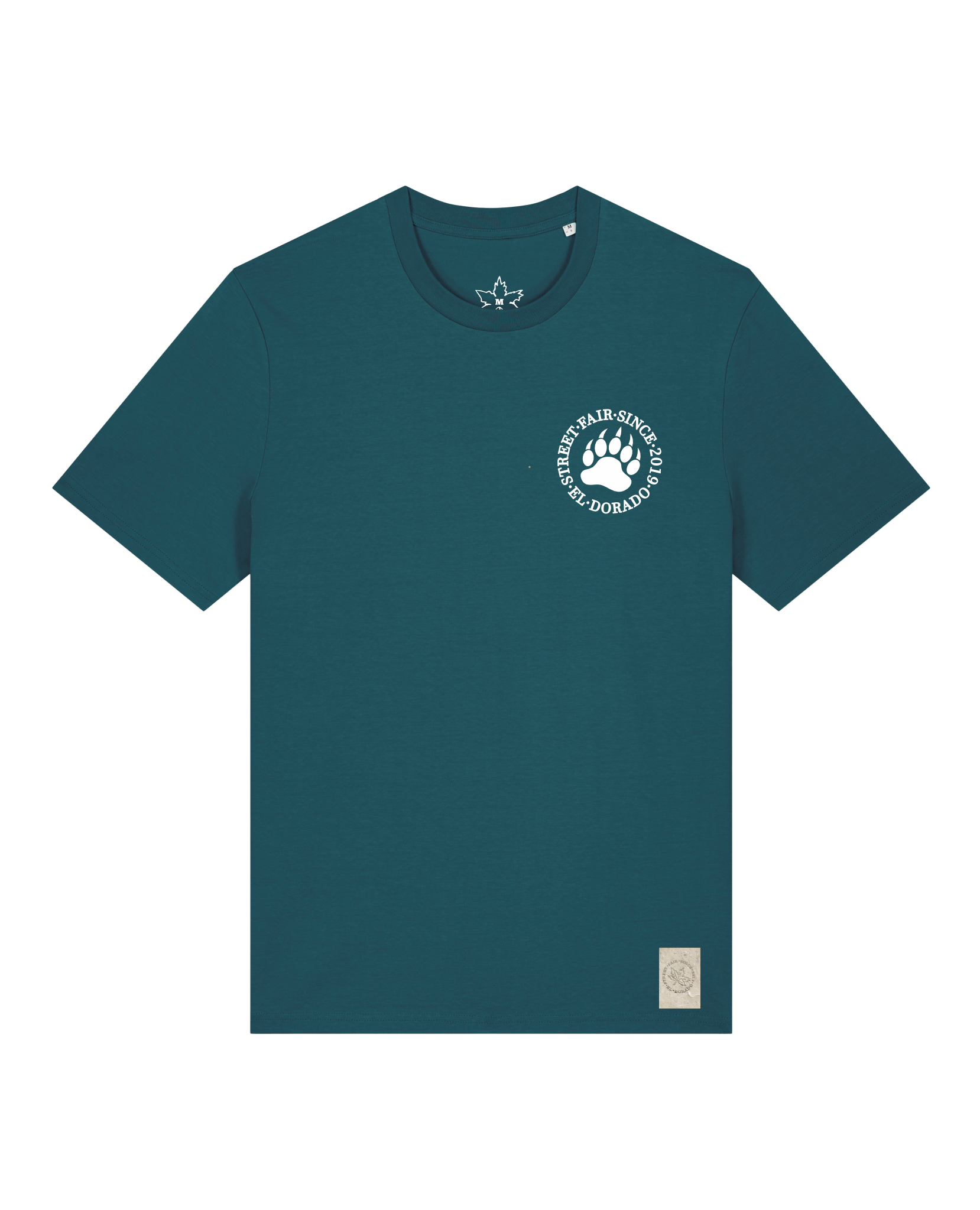 bio-unisex-medium fit-tshirt-arkadien's friend (backprint)-sttu169-nordmanntanne-front