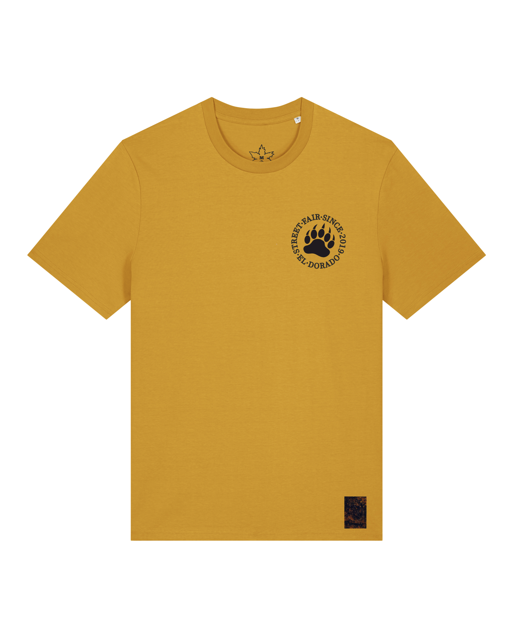 bio-unisex-medium fit-tshirt-arkadien's friend (backprint)-sttu169-senf-front