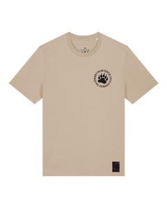 bio-unisex-medium fit-tshirt-arkadien's friend (backprint)-sttu169-treibsand-front