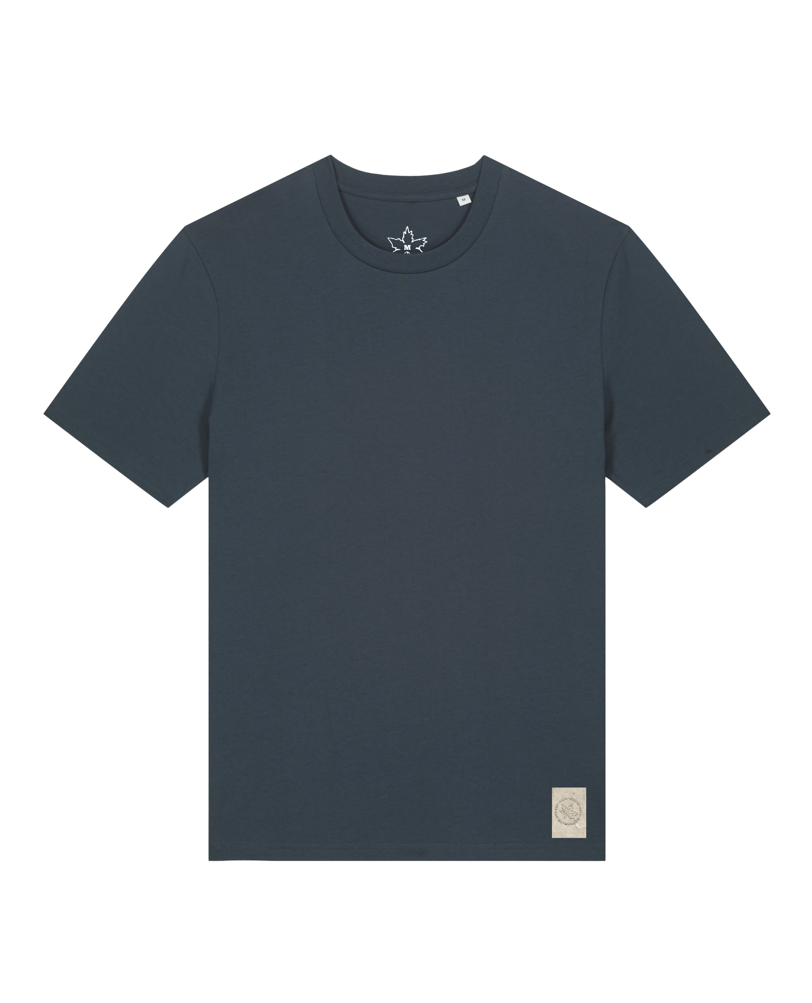 bio-unisex-medium fit-tshirt-basic-sttu169-blaubeernacht-front