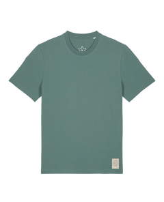 bio-unisex-medium fit-tshirt-basic-sttu169-blautanne-front