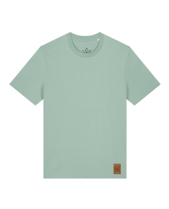 bio-unisex-medium fit-tshirt-basic-sttu169-eukalyptus-front