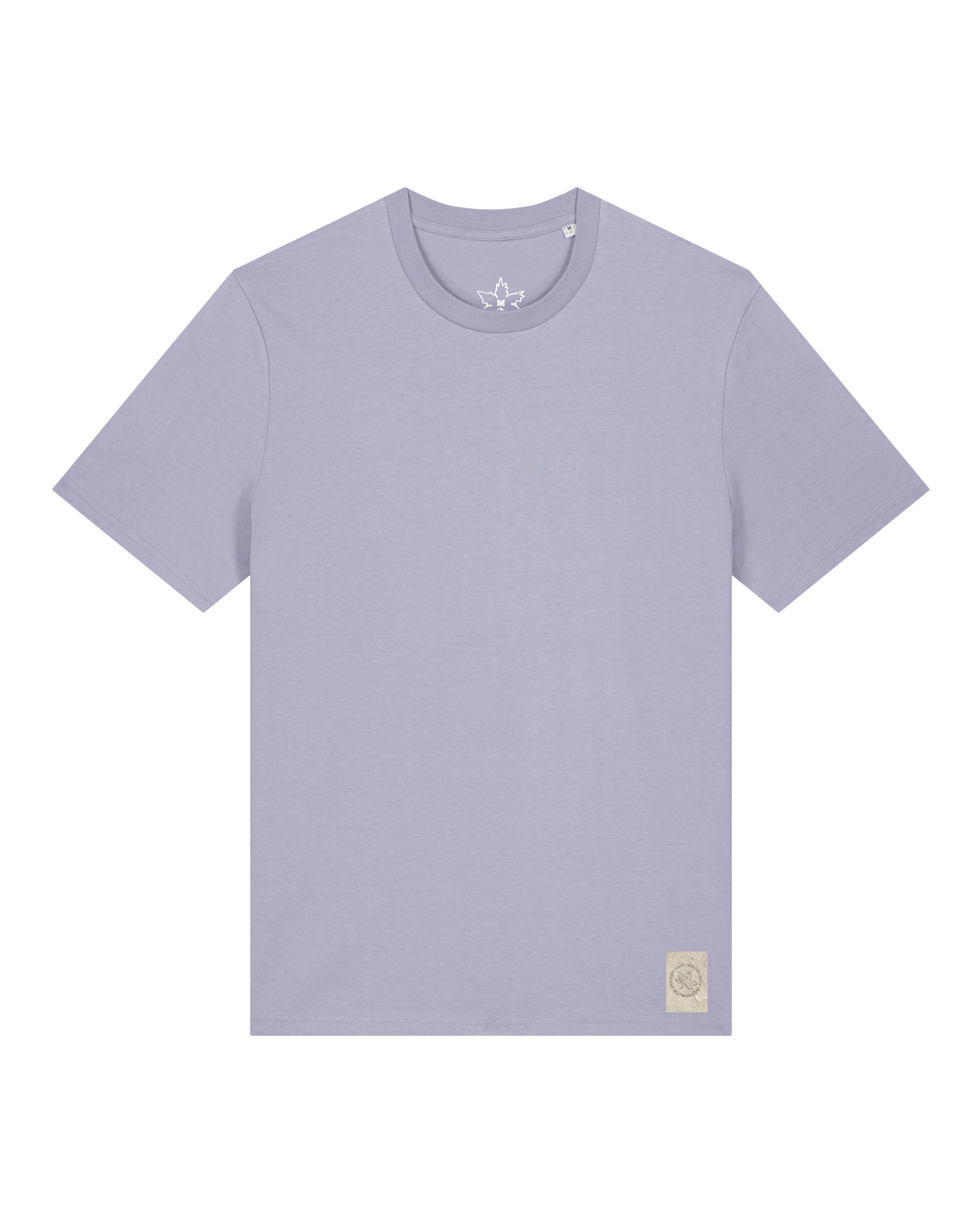 bio-unisex-medium fit-tshirt-basic-sttu169-lavender-front