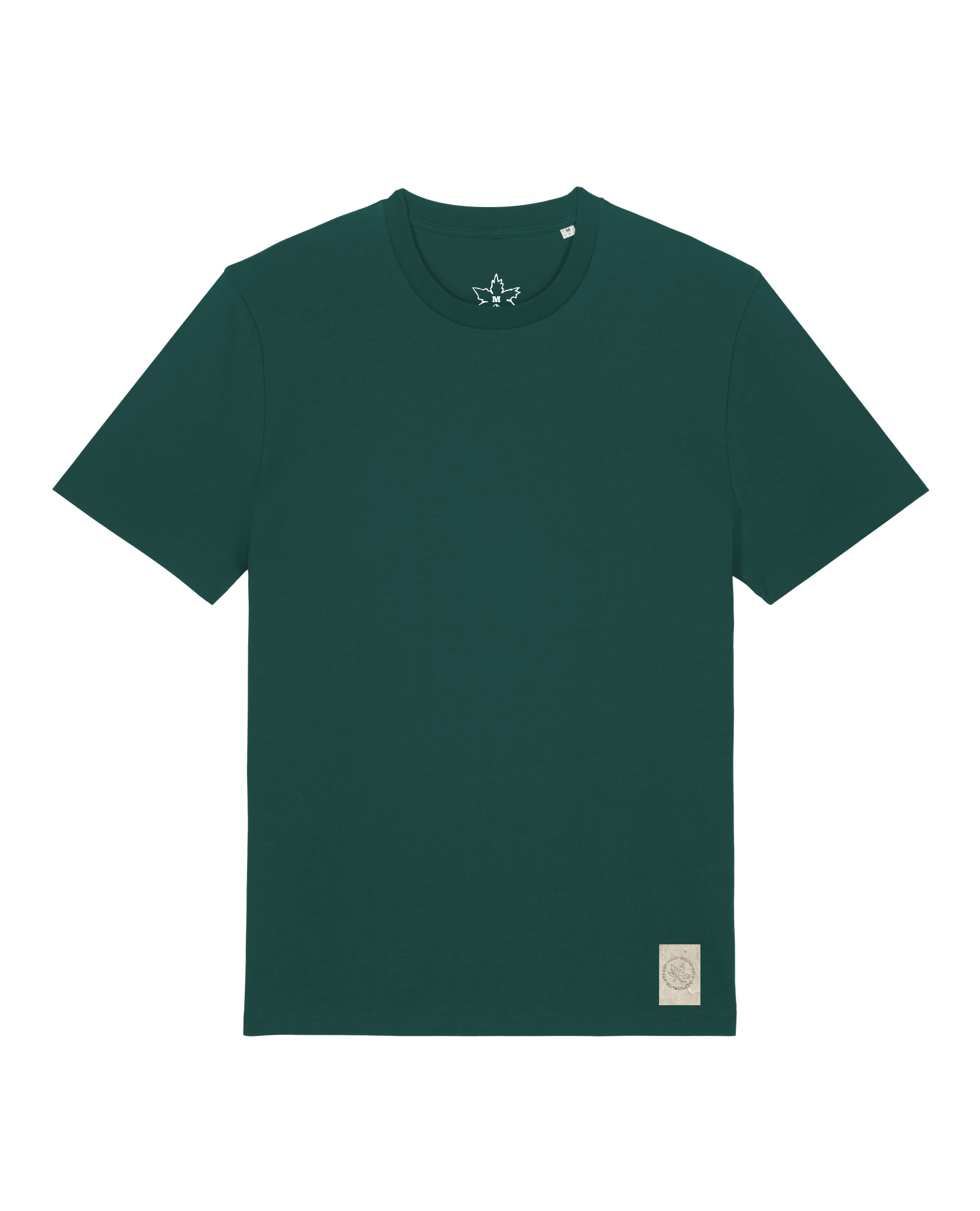 bio-unisex-medium fit-tshirt-basic-sttu169-spirulina-front