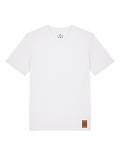 bio-unisex-medium fit-tshirt-basic-sttu169-weiß-front